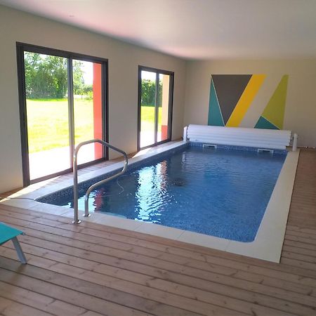 Maison Avec Piscine Interieure Privee Sans Vis A Vis Chauffee Toute L Annee Quievrecourt Exterior photo